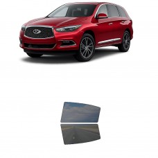 לרכב INFINITI QX60 2019 ציפוי חלונות שחורים רב פעמי סיליקון לחלונות אחוריים