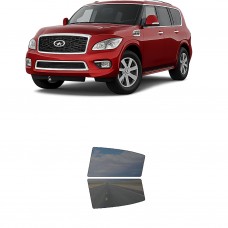 לרכב Infiniti QX80 2014 ציפוי חלונות שחורים רב פעמי סיליקון לחלונות אחוריים