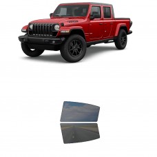 לרכב JEEP Gladiator Willys 2022 ציפוי חלונות שחורים רב פעמי סיליקון לחלונות אחוריים