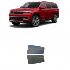 לרכב Jeep GrandWagoneerL 2023 ציפוי חלונות שחורים רב פעמי סיליקון לחלונות אחוריים
