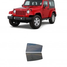 לרכב Jeep Wrangler 2011 ציפוי חלונות שחורים רב פעמי סיליקון לחלונות אחוריים