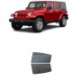 לרכב Jeep Wrangler Four-Door 2007 ציפוי חלונות שחורים רב פעמי קשיח לחלונות אחוריים