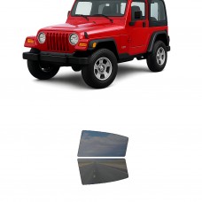 לרכב Jeep Wrangler Two-door 1997 ציפוי חלונות שחורים רב פעמי סיליקון לחלונות אחוריים