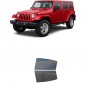 לרכב Jeep WranglerJK Four-door 2011 ציפוי חלונות שחורים רב פעמי קשיח לחלונות אחוריים