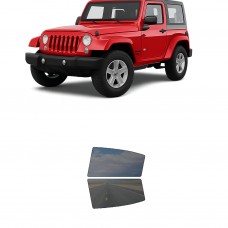 לרכב Jeep WranglerJK Two-door 2011 ציפוי חלונות שחורים רב פעמי סיליקון לחלונות אחוריים