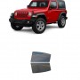 לרכב Jeep WranglerJL Two-door 2018 ציפוי חלונות שחורים רב פעמי קשיח לחלונות אחוריים