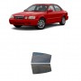 לרכב Kia Optima Sedan 2001 ציפוי חלונות שחורים רב פעמי סיליקון לחלונות אחוריים