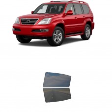 לרכב Lexus GX SUV 2003 ציפוי חלונות שחורים רב פעמי סיליקון לחלונות אחוריים