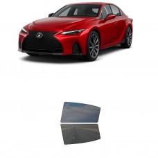 לרכב Lexus IS300 2021 ציפוי חלונות שחורים רב פעמי סיליקון לחלונות אחוריים