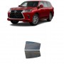 לרכב Lexus LX 2020 ציפוי חלונות שחורים רב פעמי סיליקון לחלונות אחוריים