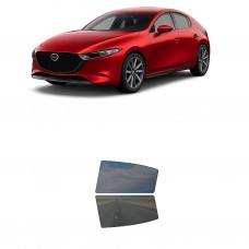 לרכב Mazda 3Hatchback 2021 ציפוי חלונות שחורים רב פעמי סיליקון לחלונות אחוריים