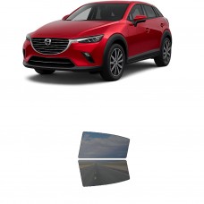 לרכב Mazda CX-3 2019 ציפוי חלונות שחורים רב פעמי סיליקון לחלונות אחוריים