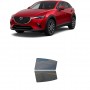 לרכב Mazda CX-3 2019 ציפוי חלונות שחורים רב פעמי סיליקון לחלונות אחוריים