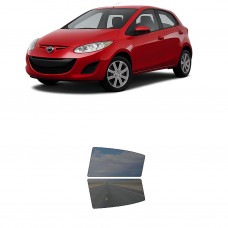 לרכב Mazda MAZDA2 Hatchback 2011 ציפוי חלונות שחורים רב פעמי סיליקון לחלונות אחוריים