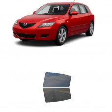 לרכב Mazda MAZDA3 Hatchback 2004 ציפוי חלונות שחורים רב פעמי סיליקון לחלונות אחוריים