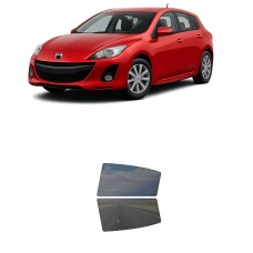לרכב Mazda MAZDA3 Hatchback 2010 ציפוי חלונות שחורים רב פעמי סיליקון לחלונות אחוריים