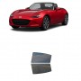 לרכב Mazda MX-5 2016 ציפוי חלונות שחורים רב פעמי קשיח לחלונות אחוריים
