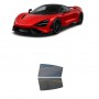 לרכב McLaren 765LT 2021 ציפוי חלונות שחורים רב פעמי קשיח לחלונות אחוריים