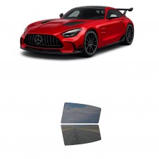 לרכב Mercedes Benz AMG GT BLSCK SERIES Coupe 2022 ציפוי חלונות שחורים רב פעמי סיליקון לחלונות אחוריים
