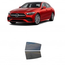 לרכב Mercedes Benz C-Class Sedan 2022 ציפוי חלונות שחורים רב פעמי סיליקון לחלונות אחוריים