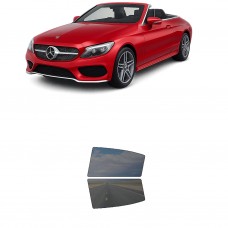 לרכב Mercedes Benz C-Class Two-doorConvertible 2017 ציפוי חלונות שחורים רב פעמי סיליקון לחלונות אחוריים