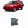 לרכב Mitsubishi Outlander Base 2014 ציפוי חלונות שחורים רב פעמי סיליקון לחלונות אחוריים