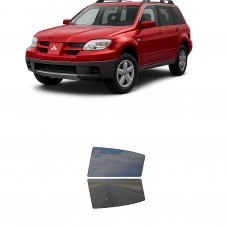 לרכב Mitsubishi Outlander SUV 2003 ציפוי חלונות שחורים רב פעמי סיליקון לחלונות אחוריים