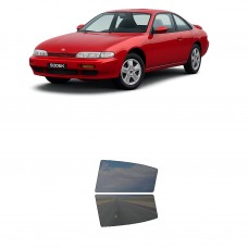 לרכב Nissan 200SX TwodoorCoupe 1995 ציפוי חלונות שחורים רב פעמי סיליקון לחלונות אחוריים
