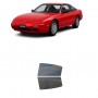לרכב Nissan 240SX TwodoorCoupe 1989 ציפוי חלונות שחורים רב פעמי קשיח לחלונות אחוריים