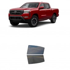 לרכב Nissan Frontier Four-door 2023 ציפוי חלונות שחורים רב פעמי סיליקון לחלונות אחוריים
