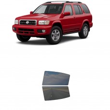 לרכב Nissan Pathfinder 2001 ציפוי חלונות שחורים רב פעמי סיליקון לחלונות אחוריים