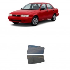 לרכב Nissan Sentra Sedan 1995 ציפוי חלונות שחורים רב פעמי סיליקון לחלונות אחוריים