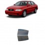 לרכב Nissan Sentra Sedan 2000 ציפוי חלונות שחורים רב פעמי קשיח לחלונות אחוריים