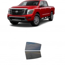 לרכב Nissan Titan 2021 ציפוי חלונות שחורים רב פעמי סיליקון לחלונות אחוריים