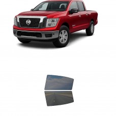 לרכב Nissan Titan Pickup 2017 ציפוי חלונות שחורים רב פעמי סיליקון לחלונות אחוריים