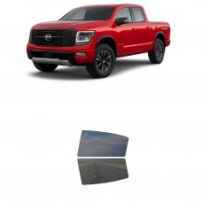 לרכב Nissan Titan PRO-4X 2021 ציפוי חלונות שחורים רב פעמי סיליקון לחלונות אחוריים