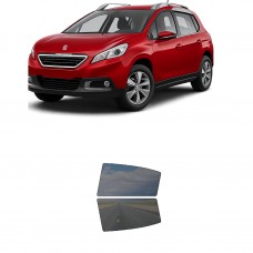 לרכב Peugeot 2008 2013 ציפוי חלונות שחורים רב פעמי סיליקון לחלונות אחוריים