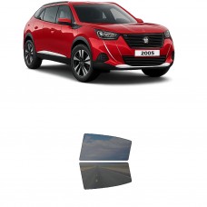 לרכב Peugeot 2008 2020 ציפוי חלונות שחורים רב פעמי סיליקון לחלונות אחוריים