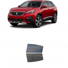 לרכב Peugeot 3008SUV 2018 ציפוי חלונות שחורים רב פעמי סיליקון לחלונות אחוריים