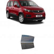 לרכב Peugeot Rifter 2019 ציפוי חלונות שחורים רב פעמי סיליקון לחלונות אחוריים