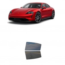 לרכב Porsche Taycan 2020 ציפוי חלונות שחורים רב פעמי סיליקון לחלונות אחוריים