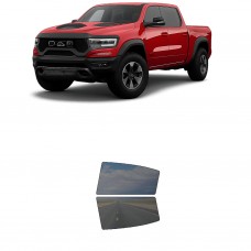 לרכב RAM 1500TRX 2022 ציפוי חלונות שחורים רב פעמי סיליקון לחלונות אחוריים