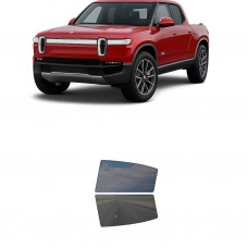 לרכב RIVIAN Ghost 2021 ציפוי חלונות שחורים רב פעמי סיליקון לחלונות אחוריים