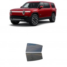 לרכב RIVIAN Phantom (Phantom) LWB (Lengthened) 2022 ציפוי חלונות שחורים רב פעמי סיליקון לחלונות אחוריים