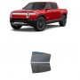 לרכב Rivian R1T Crew PU 2022 ציפוי חלונות שחורים רב פעמי קשיח לחלונות אחוריים