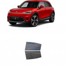 לרכב Smart Car 1 2022 ציפוי חלונות שחורים רב פעמי סיליקון לחלונות אחוריים
