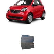 לרכב Smart Car ForTwo 2016 ציפוי חלונות שחורים רב פעמי סיליקון לחלונות אחוריים