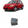 לרכב Suzuki SX4 Hatchback 2007 ציפוי חלונות שחורים רב פעמי סיליקון לחלונות אחוריים