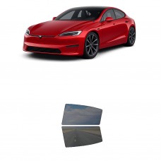 לרכב Tesla ModelS 2022 ציפוי חלונות שחורים רב פעמי סיליקון לחלונות אחוריים