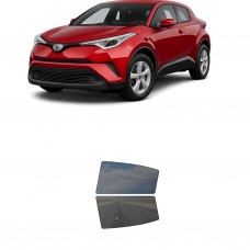 לרכב Toyota C-HR 2018 ציפוי חלונות שחורים רב פעמי סיליקון לחלונות אחוריים